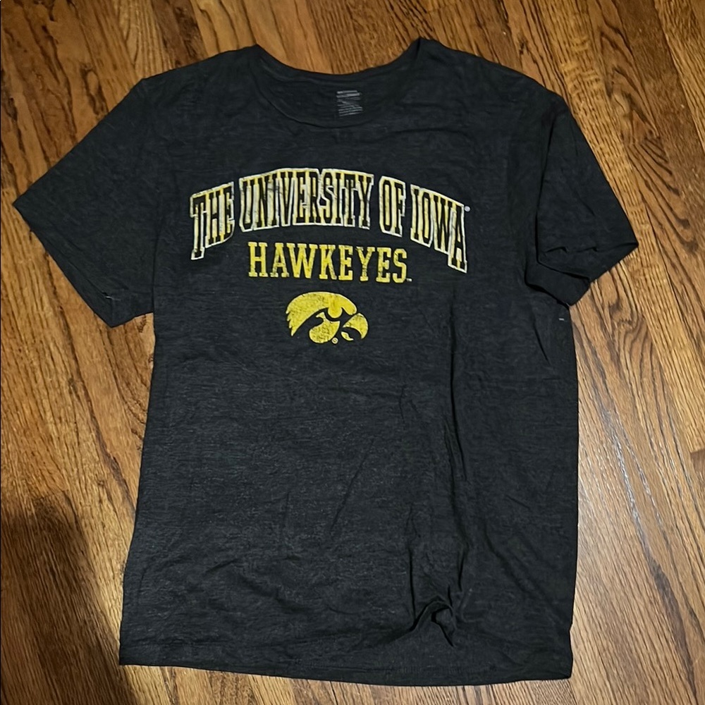 University of Iowa Hawkeyes Black T-Shirt